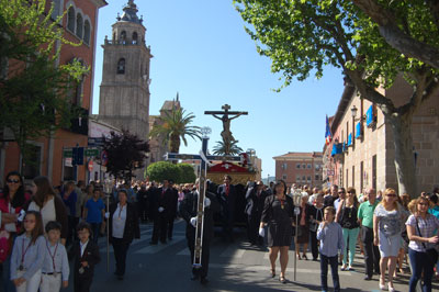 La Cofradía del Cristo de la Espina protagoniza el Vía Crucis Penitencial de Viernes Santo