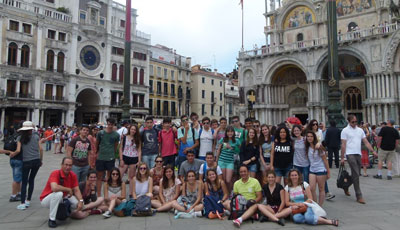 Viaje de los alumnos a Italia.