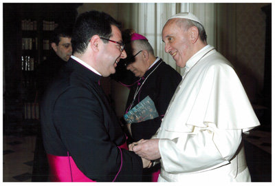 El vicario episcopal de Talavera visitó ‘Ad Limina’ al Papa Francisco en el Vaticano