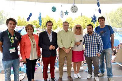 Absoluto éxito en la I Jornada 'Vuelta al cole solidaria' celebrada en el Parque Roma