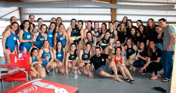 El Poseidón femenino, subcampéon de la Copa de CLM de Waterpolo