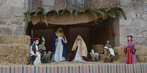 El Belén permanente este año en la calle Corredera