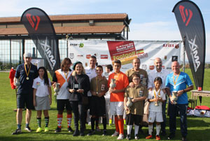 Schiavone y Quintarelli, campeones de Europa de Footgolf