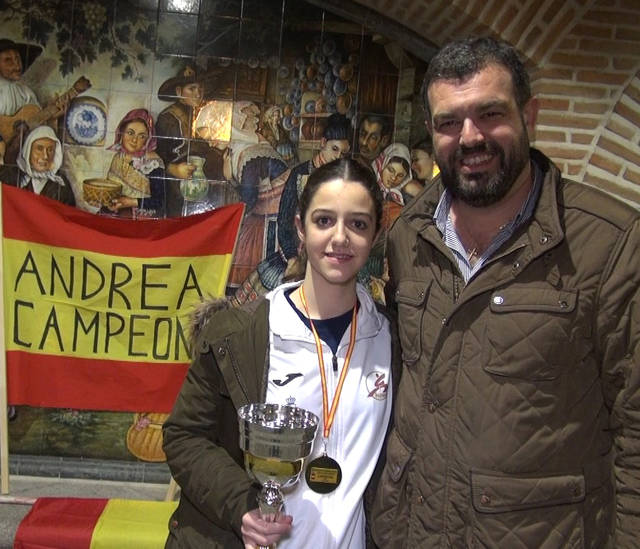 Andrea García, campeona de España de kárate 