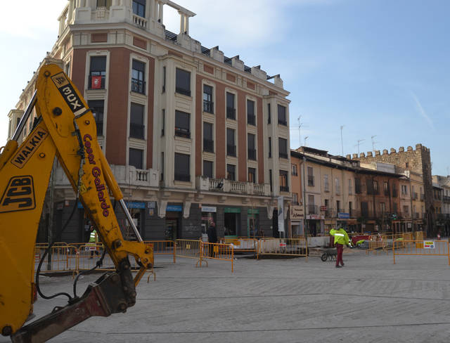 La Corredera, abierta a los peatones en Navidad