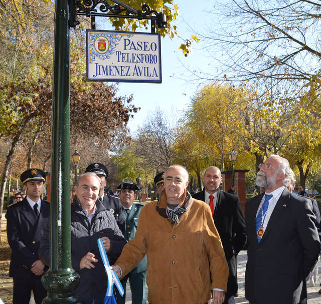 Telesforo Jiménez ya tiene su placa en el Prado