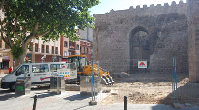 Cultura levanta la paralización de las obras del aparcamiento de la Corredera en 24 horas