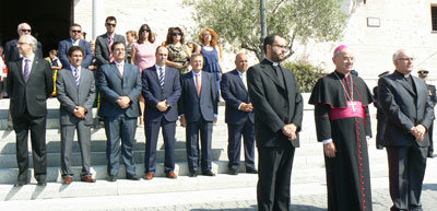 García Tizón visita las fiestas de la localidad toledana de Carranque