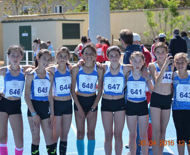 Dos podios en el provincial de atletismo