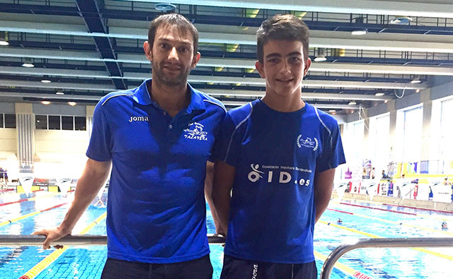 Javier López finalista en el nacional de natación