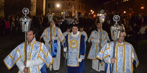 El Viacrucis del Miércoles de Ceniza da comienzo a la Cuaresma