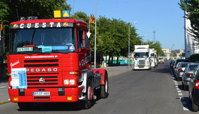 San Cristobal convierte en una fiesta las calles de Talavera