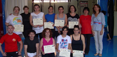 Se clausura un nuevo curso de Defensa Personal en Talavera