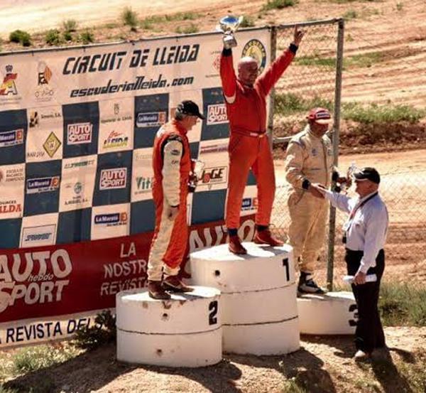 Víctor Álvarez se impone en el Autocross de Lleida