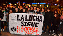 Solidaridad de ciudadanos talaveranos con el barrio burgalés de Gamonal