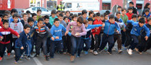 Cerrera del Colegio San Ildefonso en el día de su patrón 