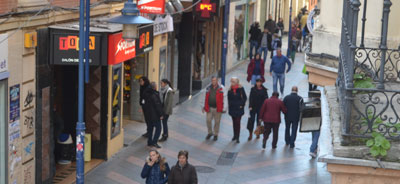 Normalidad en las calles a pesar de la expectación generada por la celebración de la I 'Jornada Inconformista'