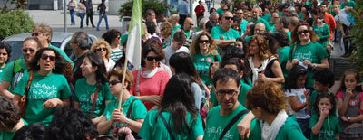 Cientos de talaveranos secundan la protesta contra la LOMCE 