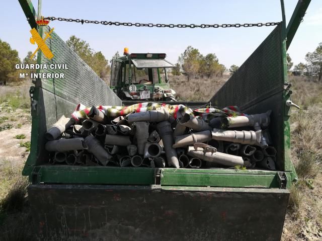 Dos detenidos por seis robos en explotaciones agrícolas de Quero y Villa de Don Fadrique