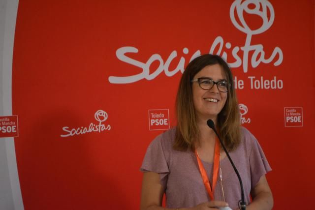 La vicesecretaria y portavoz del PSOE de la provincia de Toledo, Esther Padilla