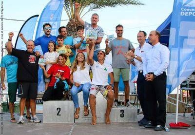 El talaverano Alfonso Tertre se proclama subcampeón de España de Windsurf con la selección de CLM