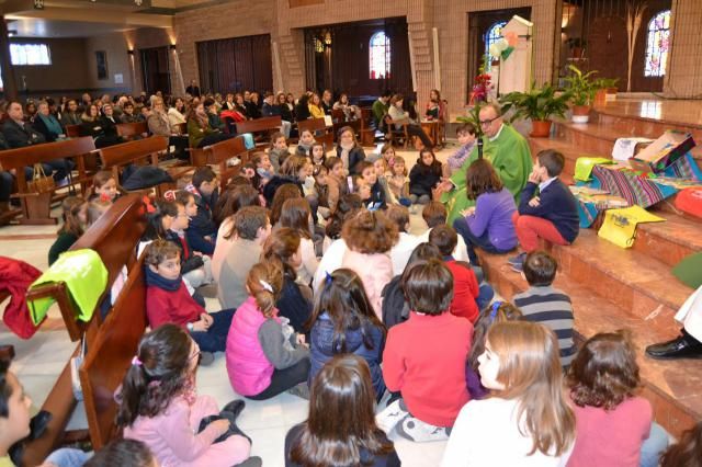 La Puebla de Montalbán (Toledo) acoge la celebración de la Infancia Misionera presidida por el Obispo Auxiliar de Toledo 