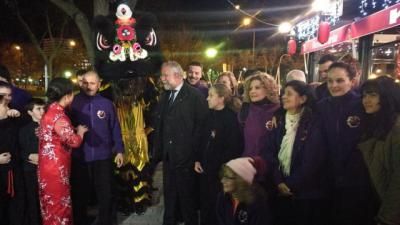 El alcalde de Talavera celebra el Año Nuevo Chino