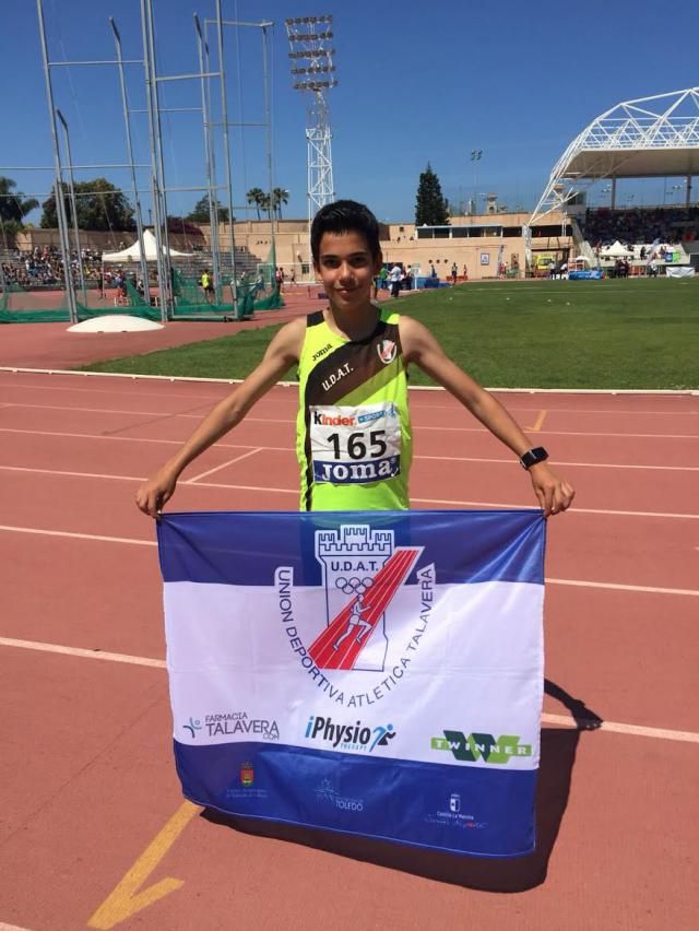 Samuel Serrano, 13º en el Campeonato de España Sub14