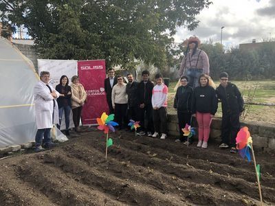 La Red de Huertos Solidarios de Soliss llega a Talavera