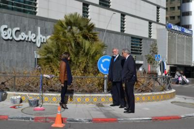 El Corte Inglés apoya la iniciativa de "sacar la cerámica a la calle”