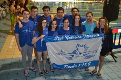 El Club Natación Talavera vuelve del regional absoluto con nueve metales