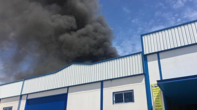 Bomberos de Santa Olalla continúan trabajando en la extinción del incendio de Pepino, ya controlado