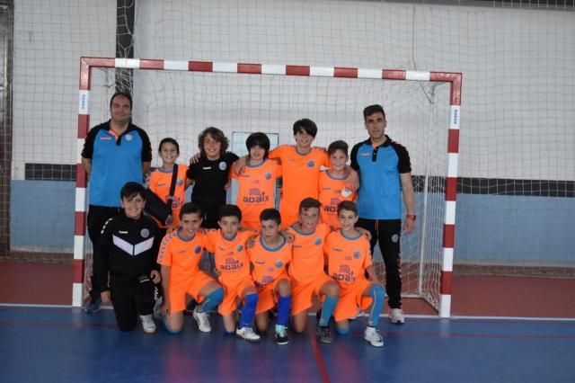 El CF Élite Talavera conquista la fase provincial benjamín y alevín de fútbol sala