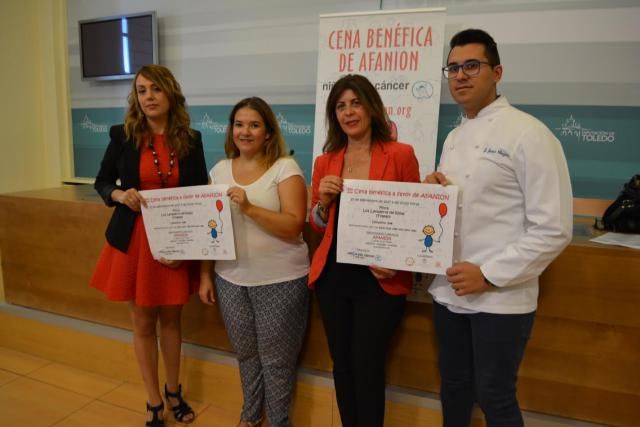 Presentación de la III Cena Benéfica de AFANION