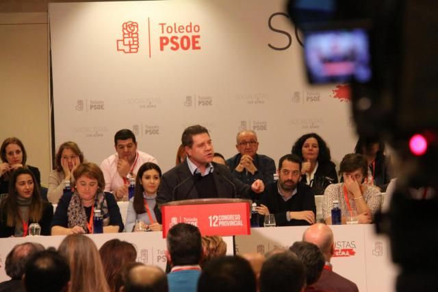 El secretario regional del PSOE y presidente de Castilla-La Mancha, Emiliano García-Page