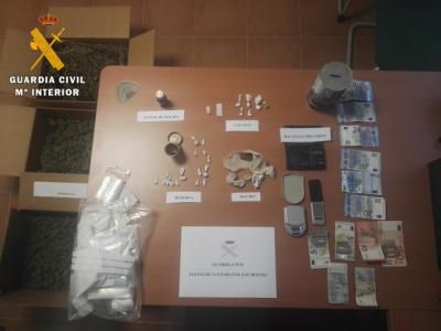 La Guardia Civil detiene en San Pablo de los Montes a una persona por un delito de tráfico de drogas