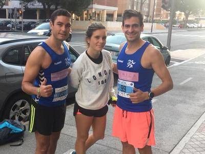 Gran actuación del CD Ebora Runners en la Media Maraton de Valladolid