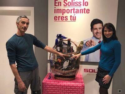 Seguros Soliss entrega sus cestas de Navidad