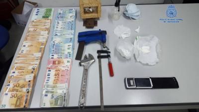 Detenidas tres personas que distribuían cocaína en Talavera de la Reina