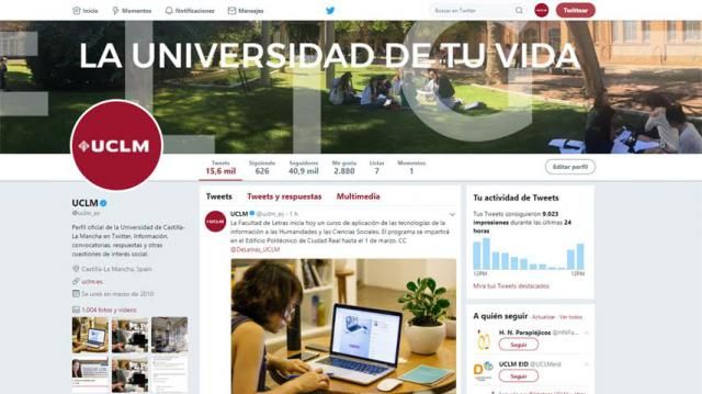 La UCLM es la novena universidad española más influyente en redes sociales de España, según el índice Klout