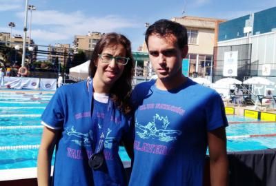 Sara Colilla y Álvaro Arroyo, del CN Talavera, plata y bronce en el nacional de verano