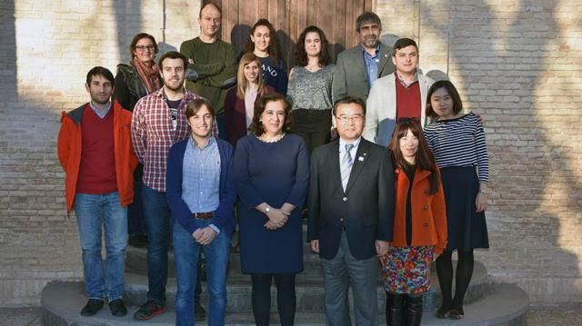 Una delegación de Shizuoka visita el Campus de Toledo