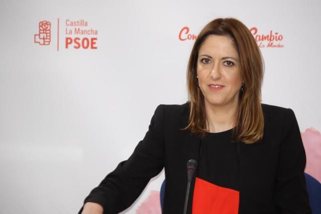 La vicesecretaria y portavoz del PSOE de Castilla-La Mancha, Cristina Maestre