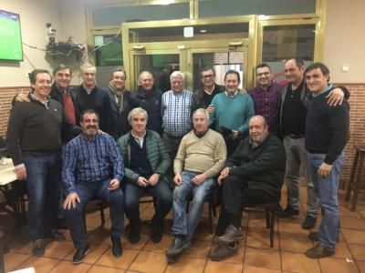 Reunión en el Versalles de algunas de las “viejas glorias” blanquiazules