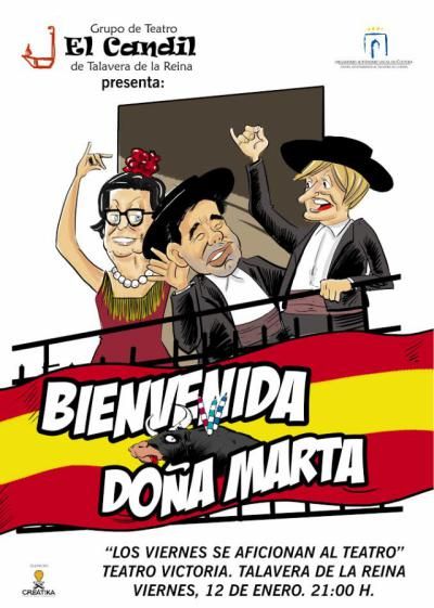 El Candil estrena ¡Bienvenida, doña Marta!, este viernes en el Teatro Victoria