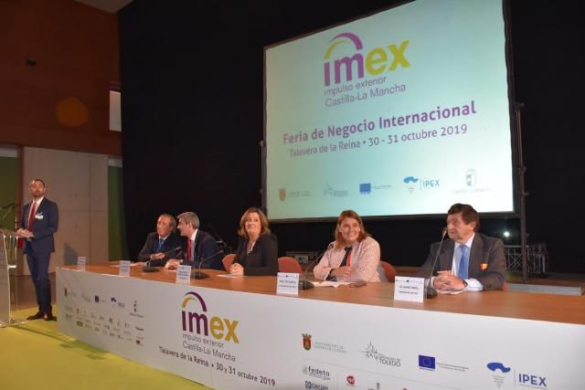 Fotos de la inauguración en Talavera de la Feria de Impulso Exterior IMEX CLM