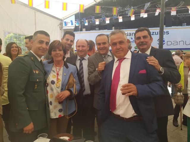 José Julián Gregorio asiste a las Fiestas de San Martín de Montalbán