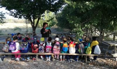 ‘El río pasa por tu cole’, en el programa de Educación Ambiental de la CHT en Cazalegas