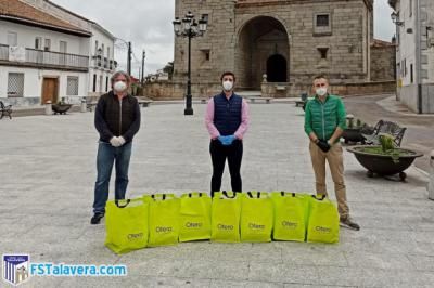 SOLIDARIDAD | Soliss FS Talavera y Cárnicas Otero sigue llevando alimentos por la comarca