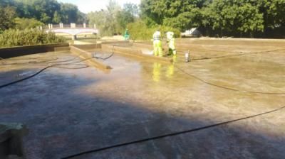 TALAVERA | La llamativa imagen del lago de La Alameda vac&#237;o